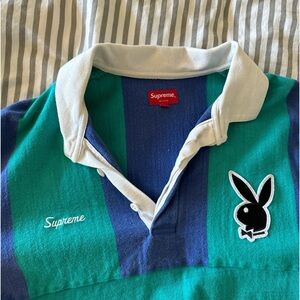 Supreme Long Sleeve Rugby Style Shirt